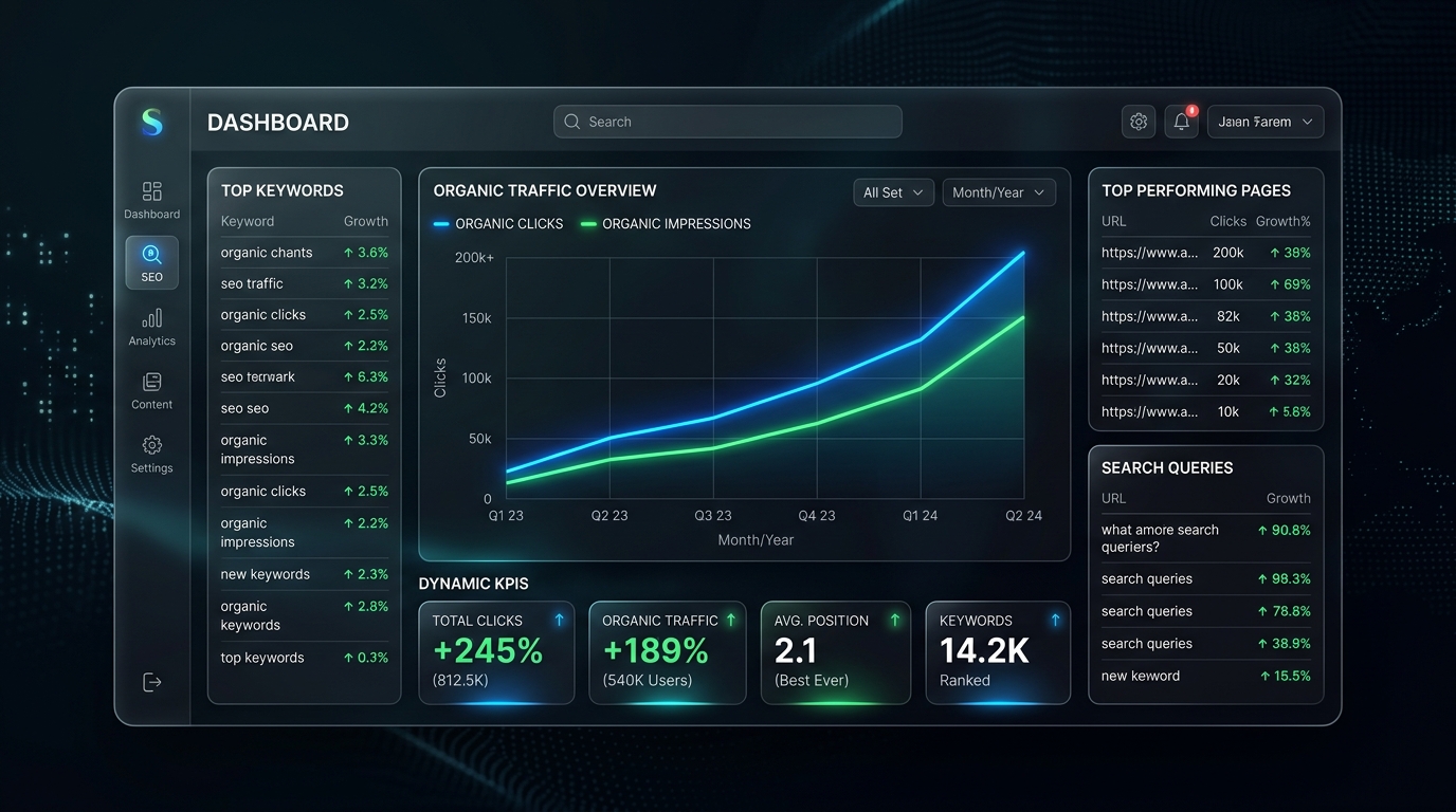 PropMission SEO growth analytics